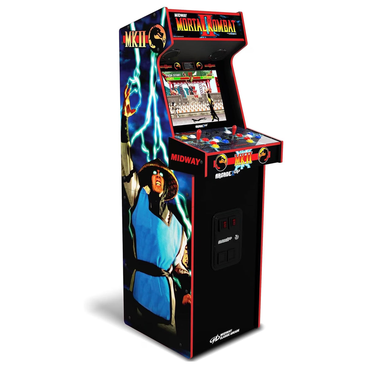 Mortal Kombat II Deluxe Arcade Machine Gaming Cabinet with 14 Games