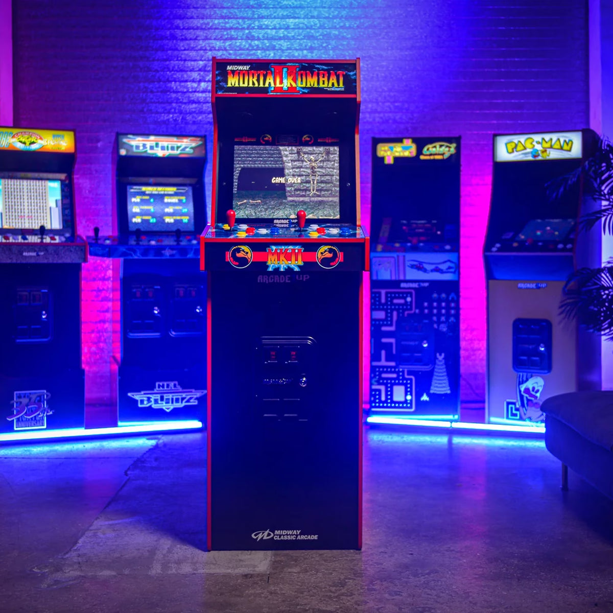 Mortal Kombat II Deluxe Arcade Machine Gaming Cabinet with 14 Games