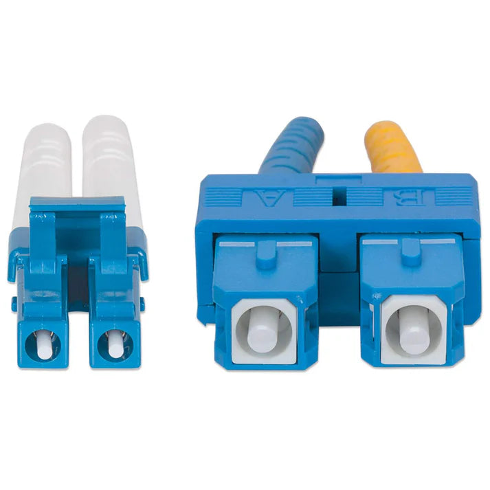 10 m LC to SC UPC Fiber Optic Patch Cable, 3.0 mm, Duplex, LSZH, OS2 Singlemode, Yellow
LC/SC, 9/125 µm, OS2, 10.0 m (33.0 ft.), Yellow