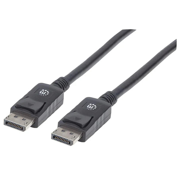 1080p DisplayPort Monitor Cable
DisplayPort Male / DisplayPort Male, 2 m (6.6 ft.), Black
