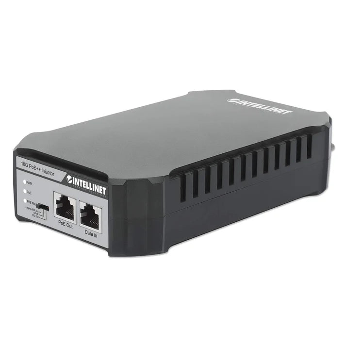 10G PoE++ Injector
One 95 W Port, IEEE 802.3bt (4PPoE) Compliant, Plastic Housing, Wall-mount Option