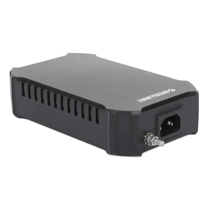 10G PoE++ Injector
One 95 W Port, IEEE 802.3bt (4PPoE) Compliant, Plastic Housing, Wall-mount Option