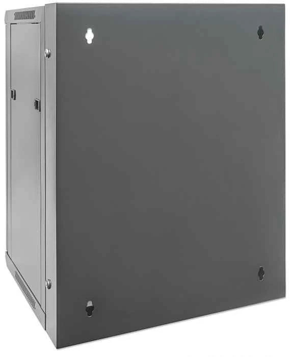 19" Double Section Wallmount Cabinet
12U, 550 mm (21.7 in.) Depth, Assembled, Black