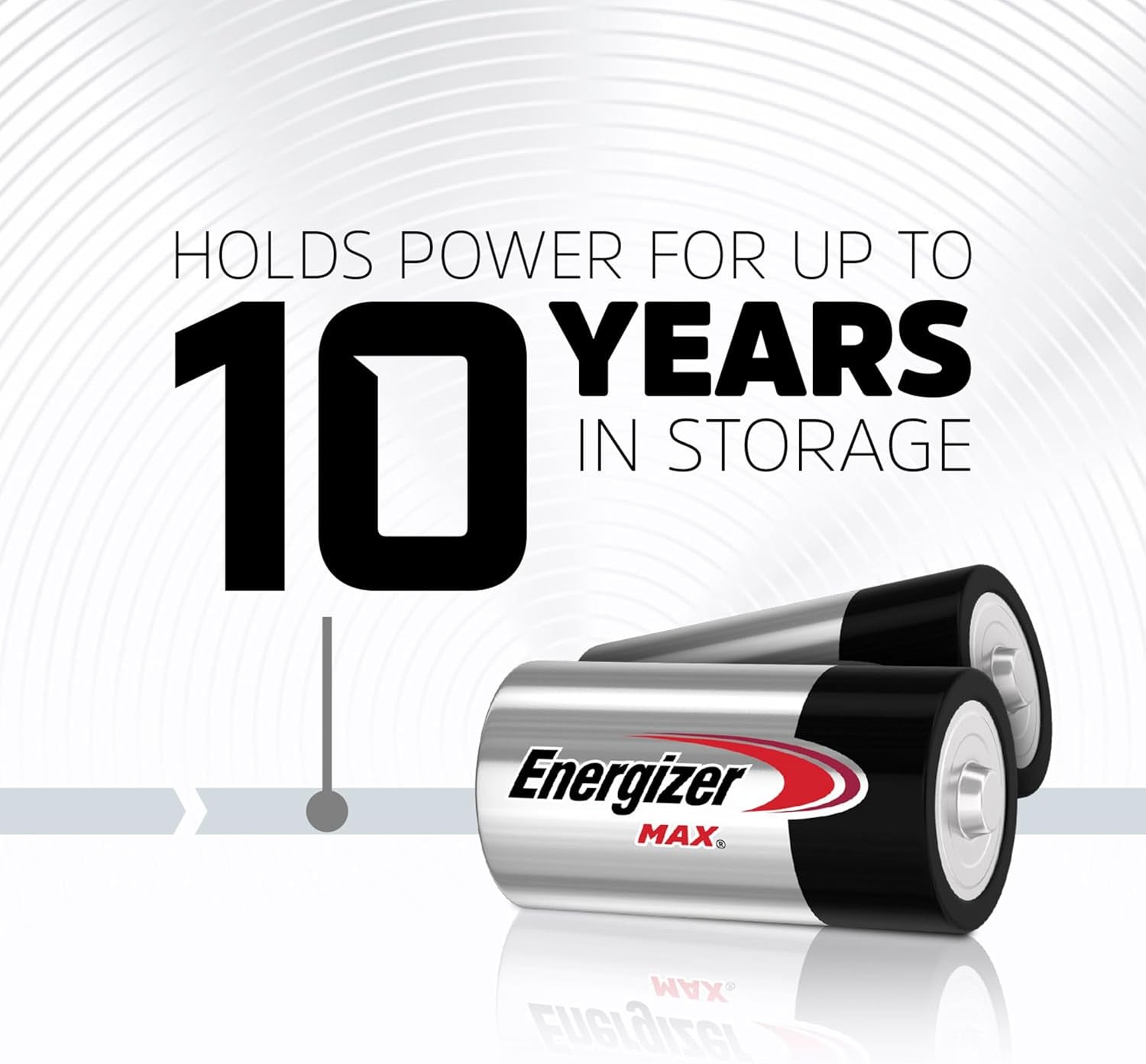 MAX C Batteries, Premium Alkaline C Cell Batteries (8 Battery Count)