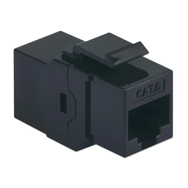 Cat6 Inline Coupler, Keystone Type
8P8C Female to 8P8C Female, UTP, Black