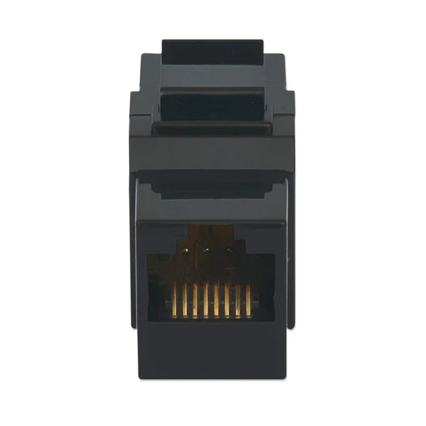 Cat6 Inline Coupler, Keystone Type
8P8C Female to 8P8C Female, UTP, Black