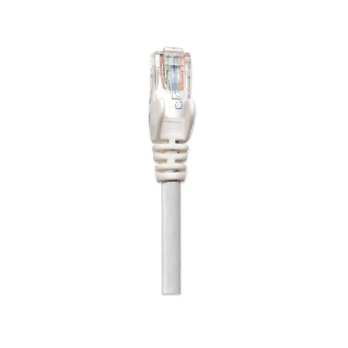 Cat6 U/UTP Network Patch Cable, 3 m (10 ft.), White
10G, 250 MHz, 100% Copper, 24 AWG, RJ45, Stranded, Snag-free, Gold-plated Contacts