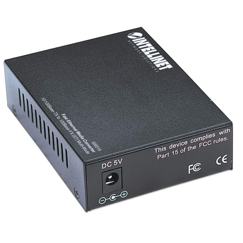 Fast Ethernet Media Converter
10/100Base-TX to 100Base-FX (ST) Multi-Mode, 2 km (1.24 mi)