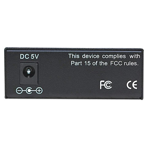 Fast Ethernet Media Converter
10/100Base-TX to 100Base-FX (ST) Multi-Mode, 2 km (1.24 mi)
