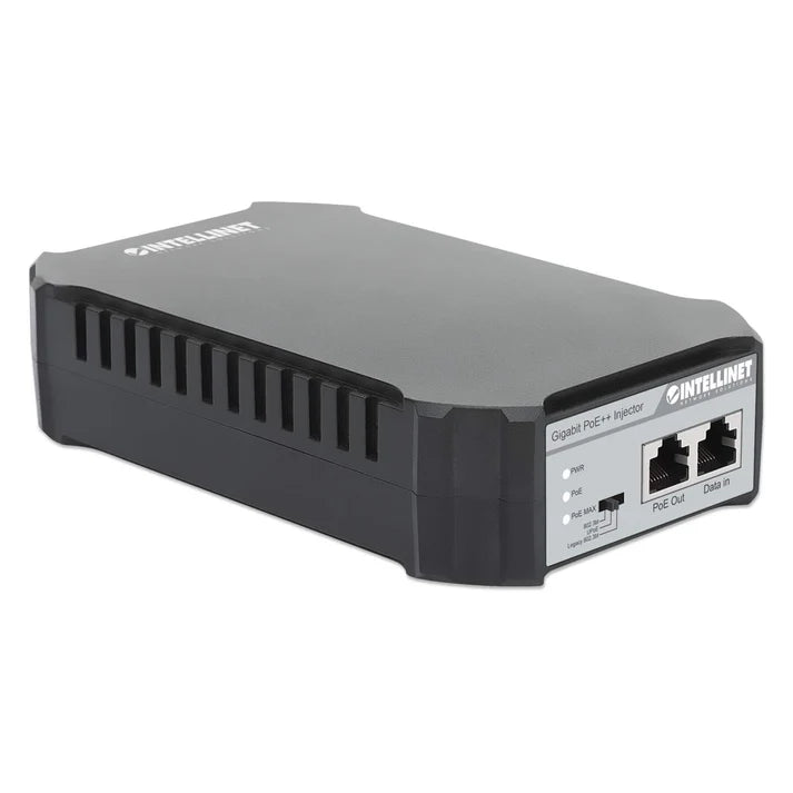 Gigabit PoE++ Injector
One 95 W Port, IEEE 802.3bt (4PPoE) Compliant, Plastic Housing, Wall-mount Option