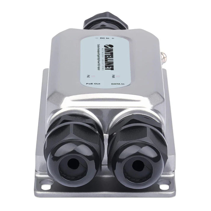 Outdoor Vandalproof Gigabit High-Power PoE+ Injector
One 30 W Port, IEEE 802.3at/af Compliant, IP67 Waterproof, IK10 Vandal-proof, Metal Housing