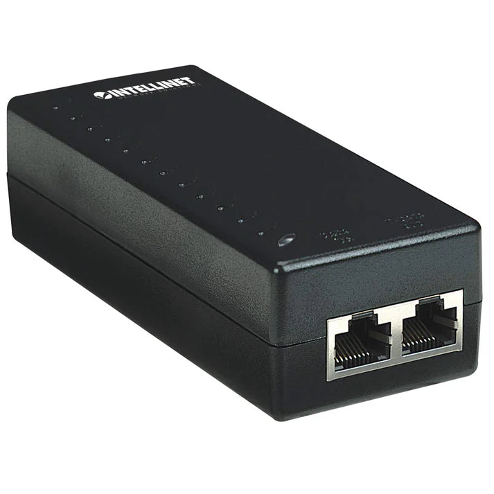 Power over Ethernet (PoE) Injector
One 15.4 W Port, IEEE 802.af Compliant, Plastic Housing