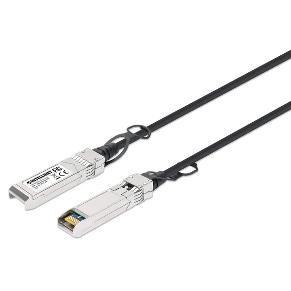 SFP+ 10G Passive DAC Twinax Cable
SFP+ to SFP+, 3 m (10 ft.), MSA-compliant for Maximum Compatibility, Direct Attach Copper, AWG 30, Black