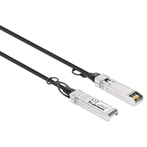 SFP+ 10G Passive DAC Twinax Cable
SFP+ to SFP+, 3 m (10 ft.), MSA-compliant for Maximum Compatibility, Direct Attach Copper, AWG 30, Black