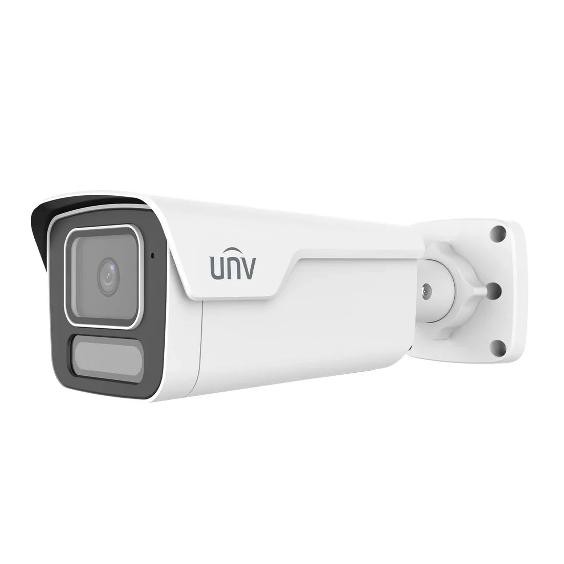 UNV OwlView Plus 4K Wise-ISP 24/7 Full Color Bullet IP Security Camera with a 2.8mm Fixed Lens, Advanced AI Features, & Built-In Mic