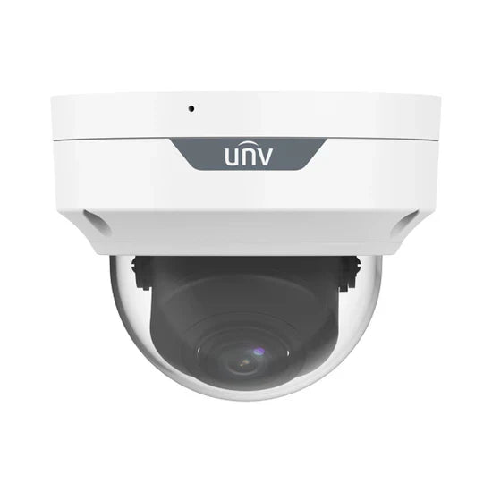 UNV 5MP LightHunter NDAA Compliant Weatherproof Fixed 2.8mm Dome Security Camera with HDMI Output