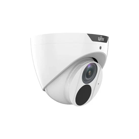 UNV 5MP LightHunter Turret Prime I NDAA Compliant IP Security Camera with a 2.8mm Fixed Lens