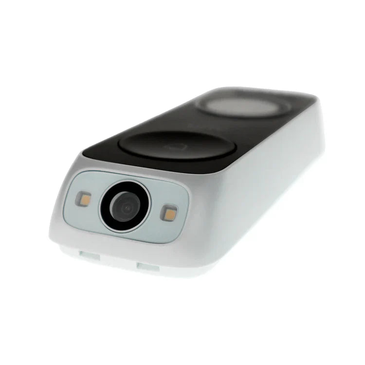 HD 3MP + 2MP Dual Lens Weatherproof Video Doorbell Wi-Fi Security Camera w/ 2-Way Audio, Human Body & Package Detection