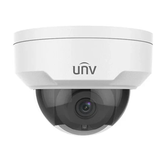 UNV 5MP LightHunter Vandal-Resistant Dome Prime I NDAA Compliant IP Security Camera with a 2.8mm Fixed Lens
