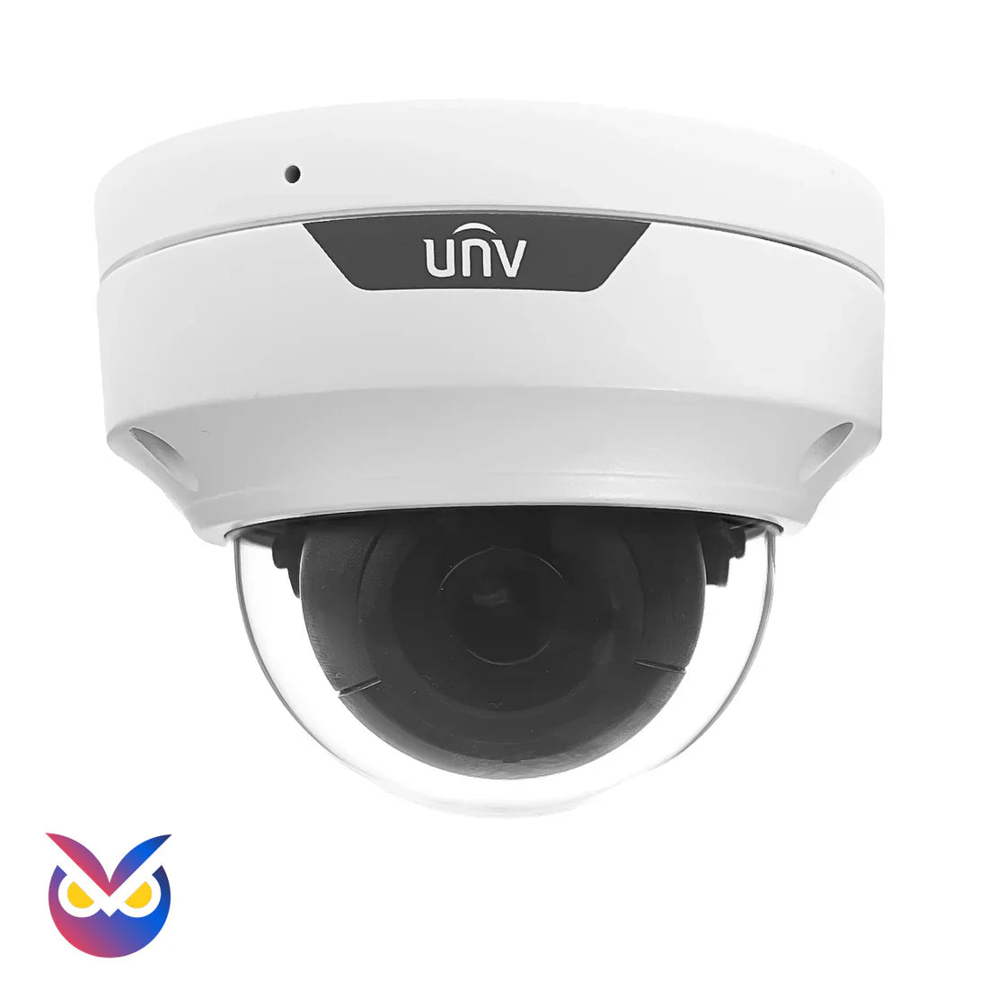 OwlView 4MP Wise-ISP Vandal Dome IP Security Camera with a 2.8mm Fixed Lens