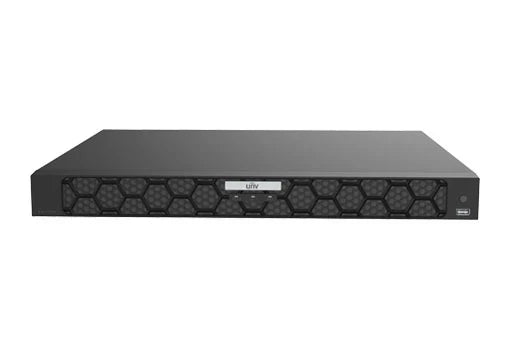 UNV 32-Channel 16MP UltraHD NDAA Compliant NVR with 4 SATA HDD Bays