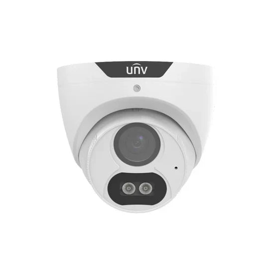 UNV 5MP ColorHunter HD-TVI Turret Camera with a 2.8mm Fixed Lens