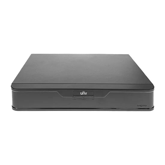 UNV 4K UltraHD Hybrid 8-Channel Digital Video Recorder with 4 Additional IP Inputs and 1 SATA Hard Drive Bay