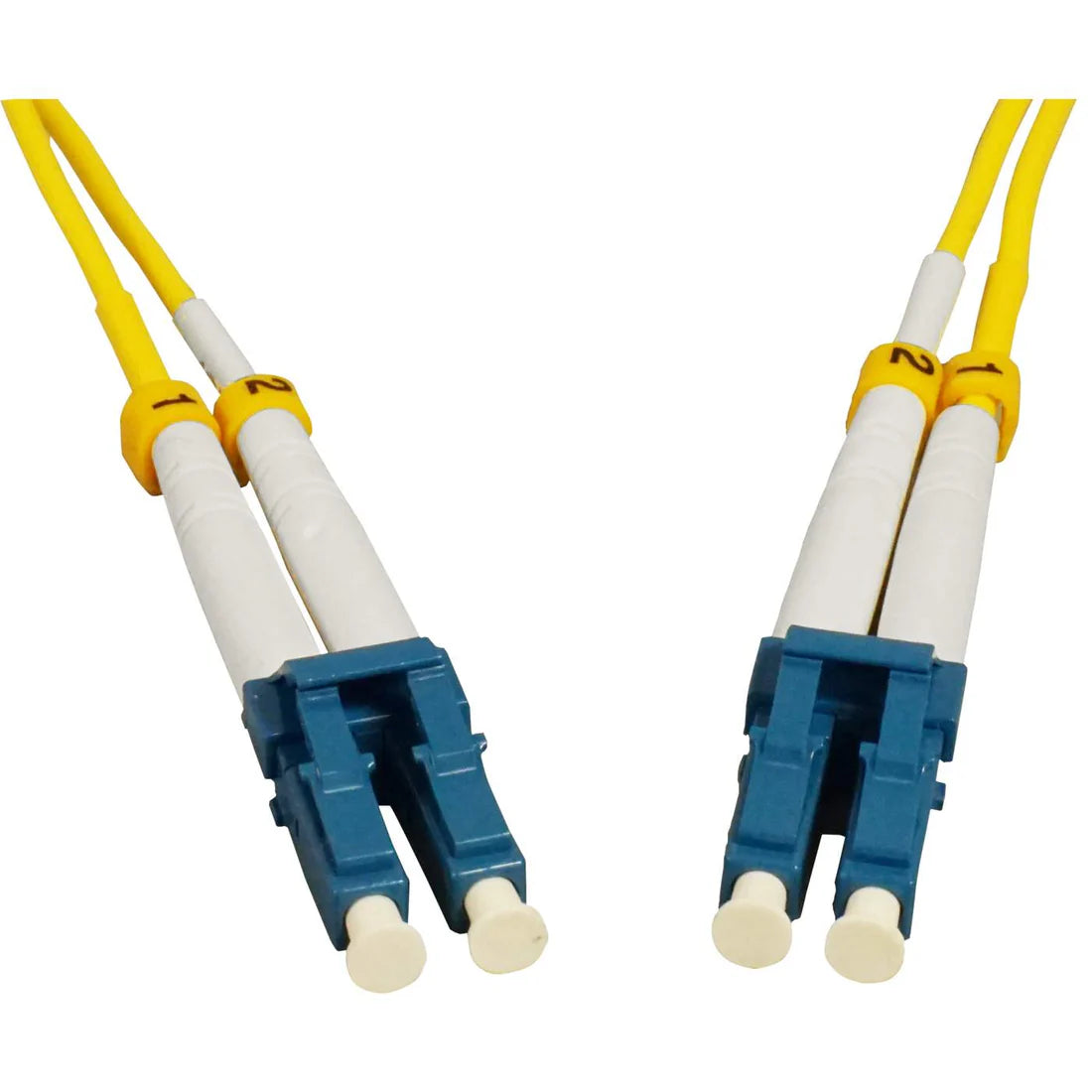 0.5 m LC to LC UPC Fiber Optic Patch Cable, 2.0 mm, Duplex, OFNR, Singlemode BIF, Yellow
9/125 µm, Bend Insensitive Fiber Cable G.657.A1, 1.6 ft