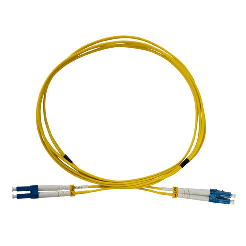 0.5 m LC to LC UPC Fiber Optic Patch Cable, 2.0 mm, Duplex, OFNR, Singlemode BIF, Yellow
9/125 µm, Bend Insensitive Fiber Cable G.657.A1, 1.6 ft
