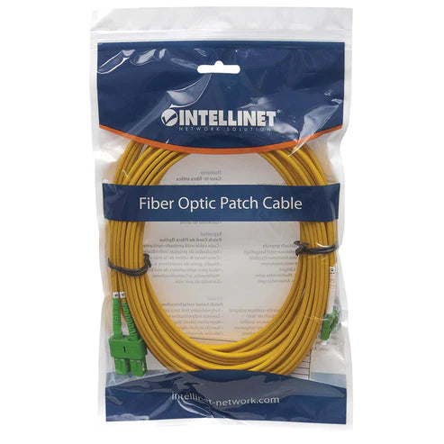 1 m LC to SC APC Fiber Optic Patch Cable, 2.0 mm, Duplex, OFNR, Singlemode BIF, Yellow
9/125 µm, Bend Insensitive Fiber Cable G.657.A1, 3.3 ft