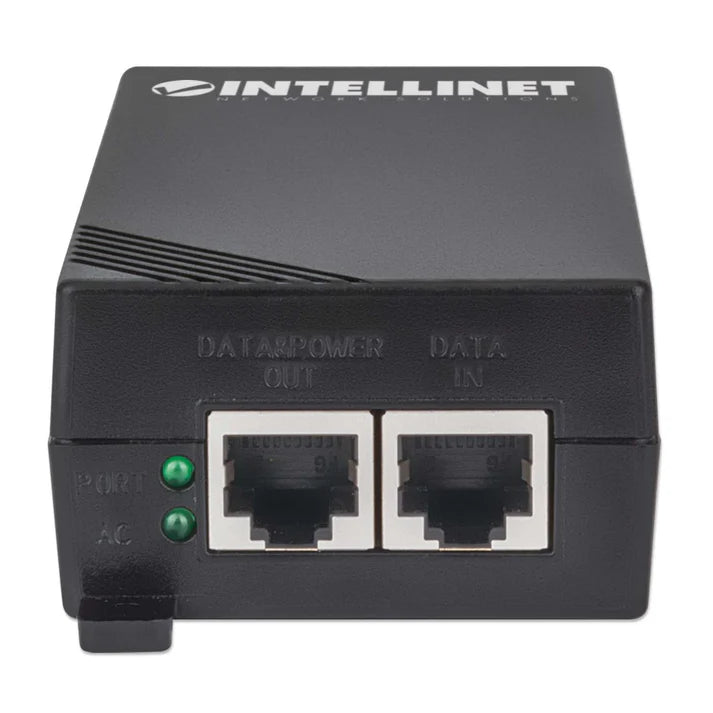 2.5G PoE++ Injector
One 60 W Port, IEEE 802.3bt (4PPoE) Compliant, 10/100/1000/2500 Mbps, Plastic Housing, Wall-mount Option