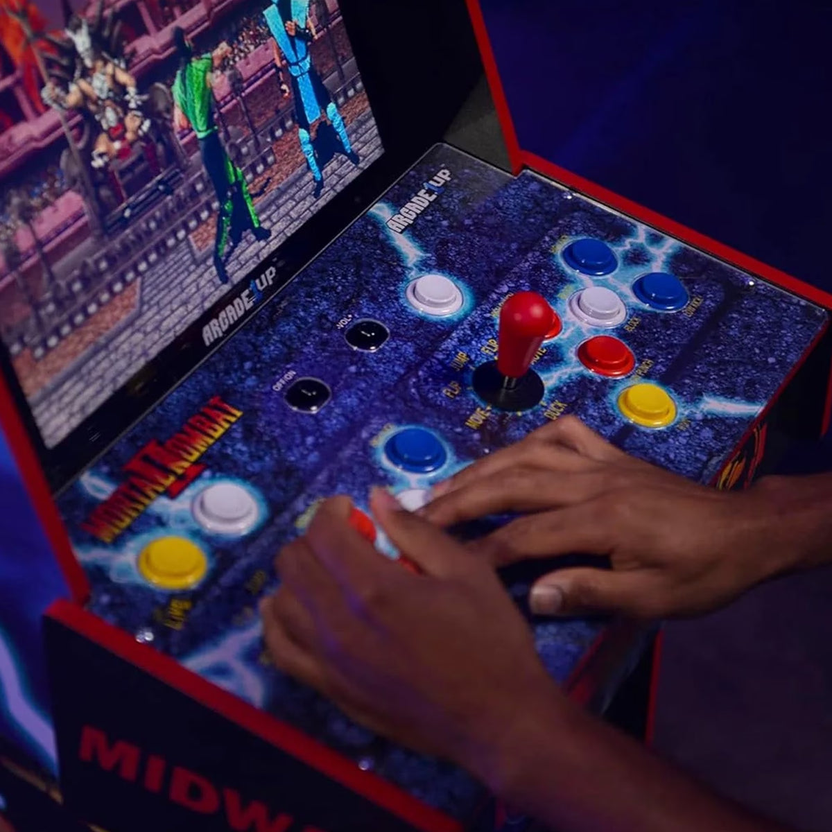 Mortal Kombat II Deluxe Arcade Machine Gaming Cabinet with 14 Games