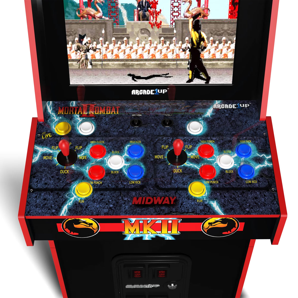 Mortal Kombat II Deluxe Arcade Machine Gaming Cabinet with 14 Games