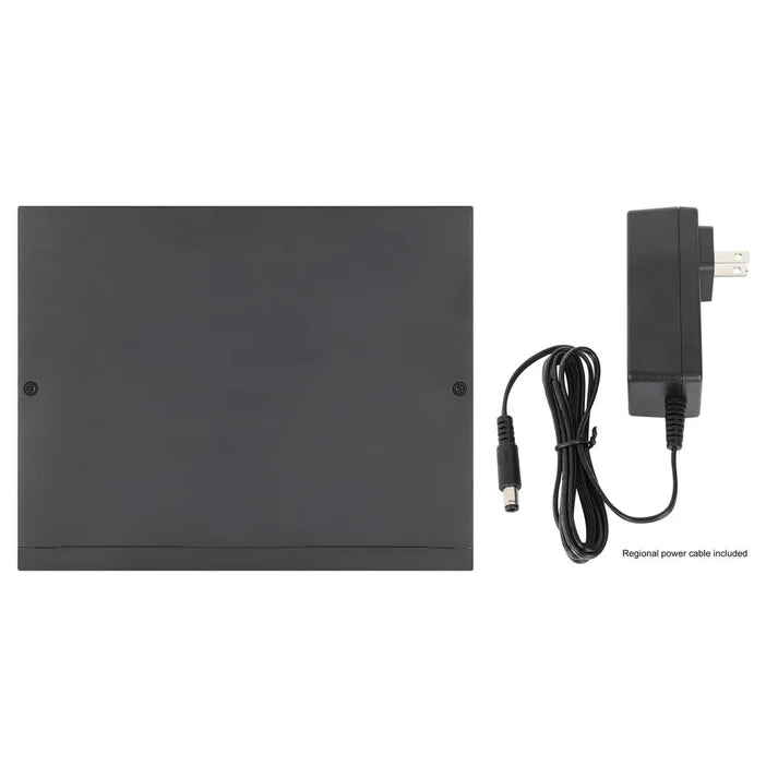 5-Port 10G Ethernet Switch
Five 100 Mbps/1G/2.5G/5G/10G RJ45 Ports, Unmanaged, Desktop Format, Wall-mount Option