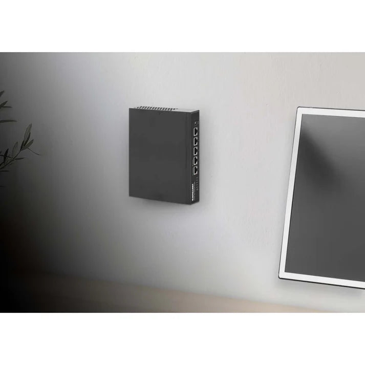 5-Port 10G Ethernet Switch
Five 100 Mbps/1G/2.5G/5G/10G RJ45 Ports, Unmanaged, Desktop Format, Wall-mount Option