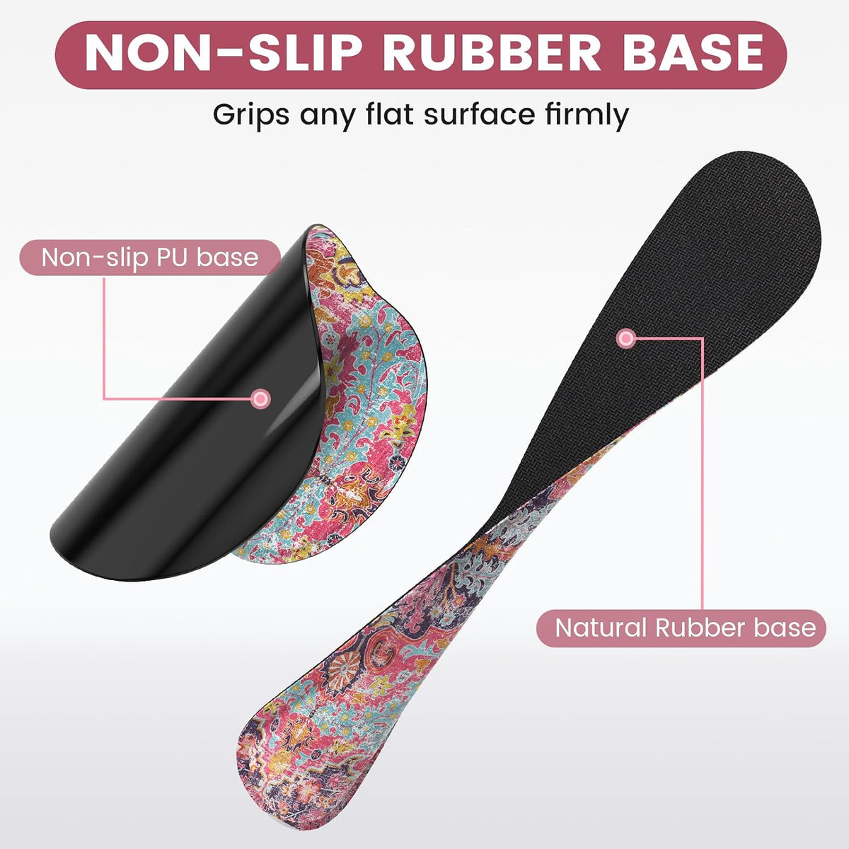 Ergonomic Mouse Pad Set with Wrist Rest Non-Slip Desk Mat Set