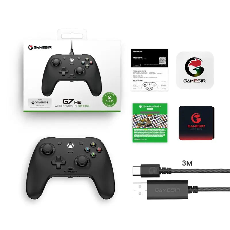 Gamesir G7 HE Wired Controller, Officially Licensed Controller with Hall Effect Sticks for XBOX Series X|S, XBOX One, Windows 10|11, PC