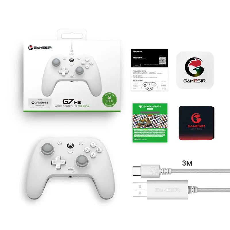 Gamesir G7 HE Wired Controller, Officially Licensed Controller with Hall Effect Sticks for XBOX Series X|S, XBOX One, Windows 10|11, PC