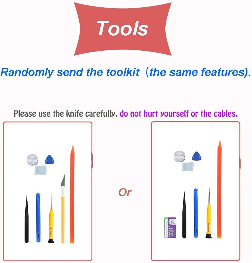 For Ipad Mini 3 Screen Replacement Glass Touchscreen Digitizer (A1599 A1600), Black, Complete Repair Tools Kit,Camera Holder