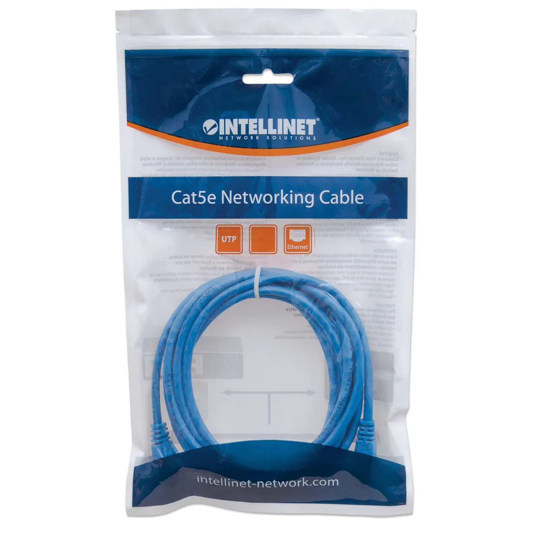 Cat6 U/UTP Network Patch Cable, 30 m (100 ft.), Blue
10G, 250 MHz, 100% Copper, 24 AWG, RJ45, Stranded, Snag-free, Gold-plated Contacts