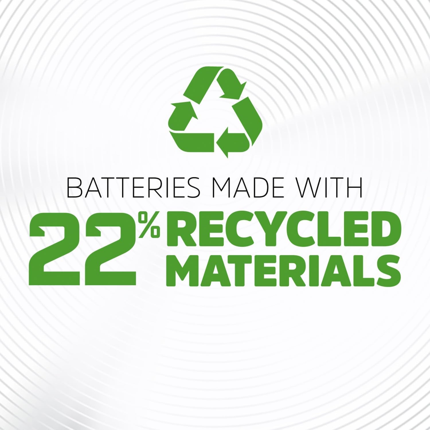 Recharge Universal Rechargeable AA Batteries (16 Pack), Double a Rechargeable Batteries