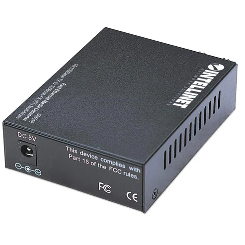 Fast Ethernet Media Converter
10/100Base-TX to 100Base-FX (ST) Multi-Mode, 2 km (1.24 mi)