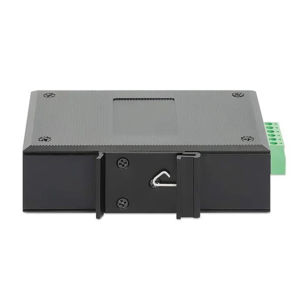 Industrial Gigabit Media Converter
10/100/1000Base-TX to SFP Slot, IP40-rated Metal Housing, DIN-rail Mount