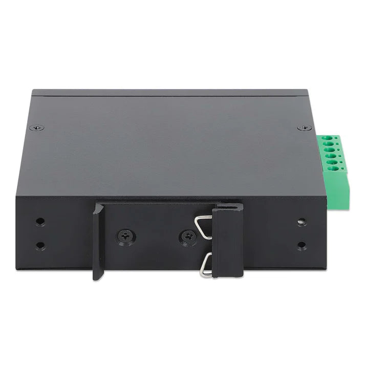 Industrial Gigabit Media Converter and PoE++ Injector
10/100/1000Base-TX to SFP Slot, PoE Injector Function, 95 W, IEEE 802.3bt (4PPoE) Compliant, IP50-rated Metal Housing, DIN-Rail Mount and Wall-Mount Option