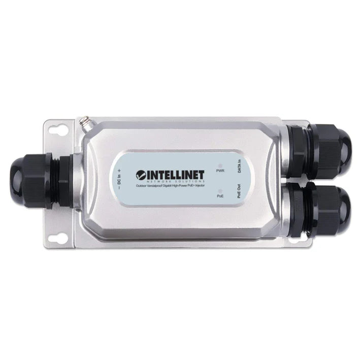 Outdoor Vandalproof Gigabit High-Power PoE+ Injector
One 30 W Port, IEEE 802.3at/af Compliant, IP67 Waterproof, IK10 Vandal-proof, Metal Housing