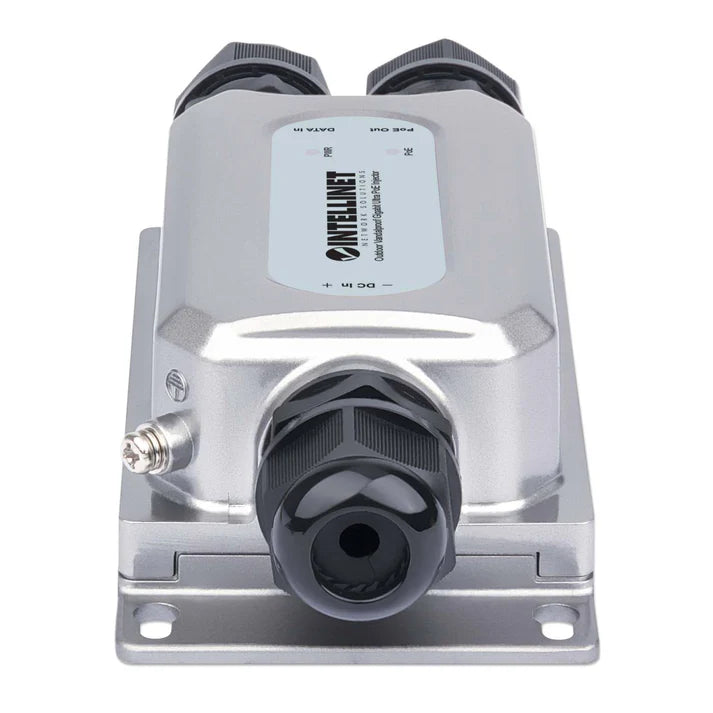 Outdoor Vandalproof Gigabit PoE++ Injector
One 60 W Port, IEEE 802.3bt (4PPoE) Compliant, IP67 Waterproof, IK10 Vandalproof, Metal Housing