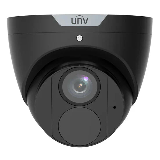 UNV 4K UltraHD Prime I NDAA-Compliant Weatherproof Turret IP Security Camera with a 2.8mm Fixed Lens and Deep Learning Artificial Intelligence