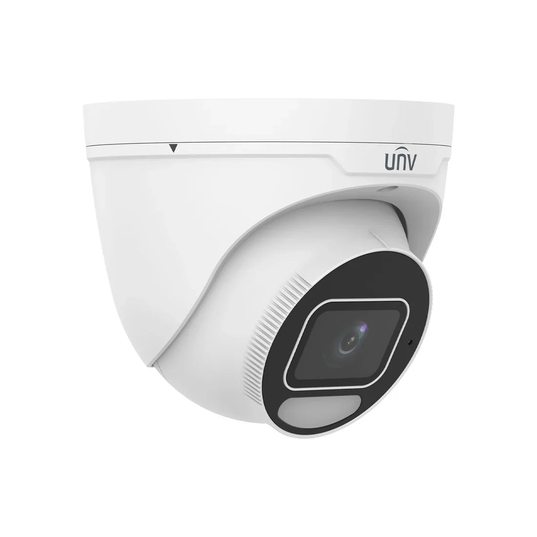 OwlView Plus 4MP Wise-ISP 24/7 Full Color Turret IP Security Camera with a 2.8mm Fixed Lens, Advanced AI Features, and Built-in Mic