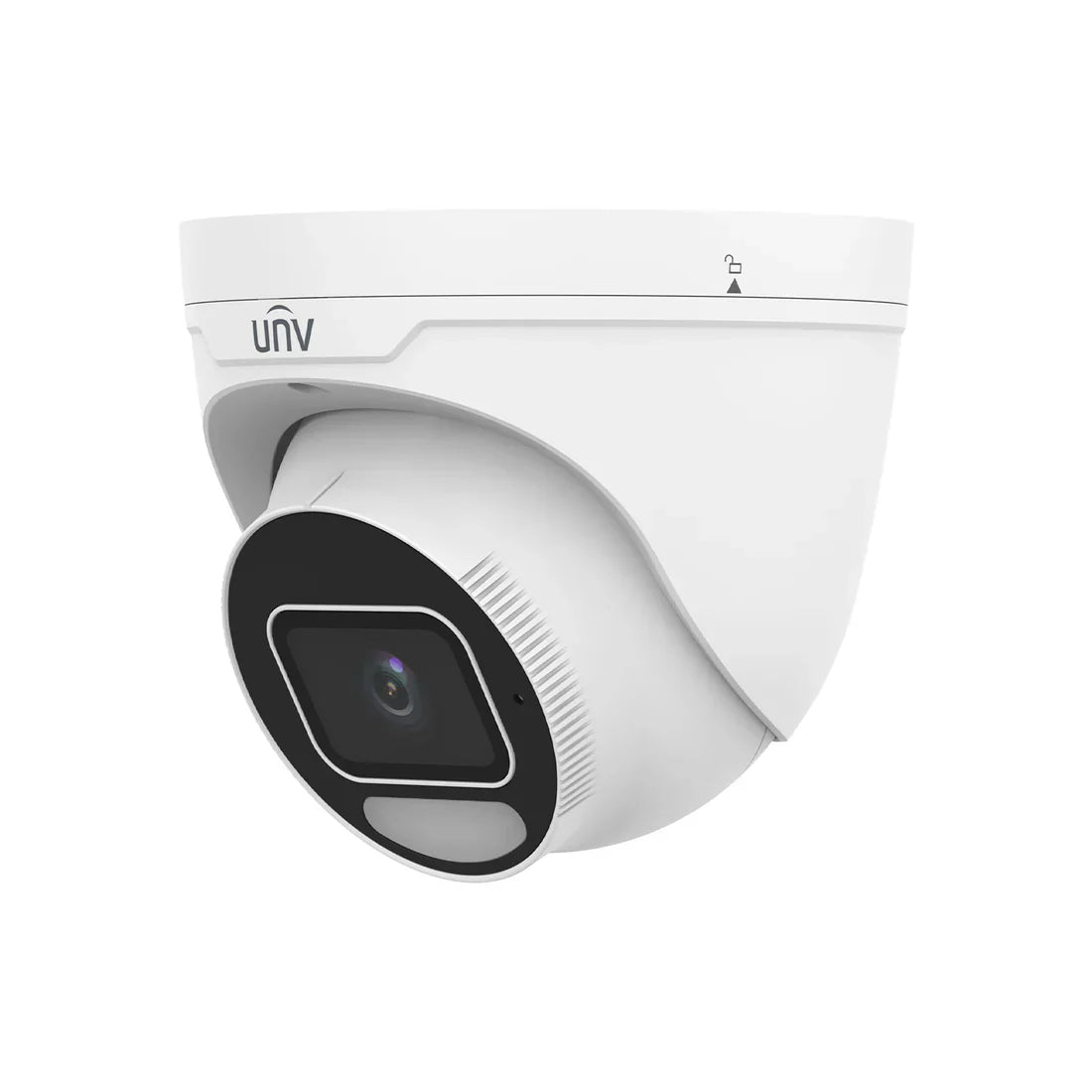 OwlView Plus 4MP Wise-ISP 24/7 Full Color Turret IP Security Camera with a 2.8mm Fixed Lens, Advanced AI Features, and Built-in Mic