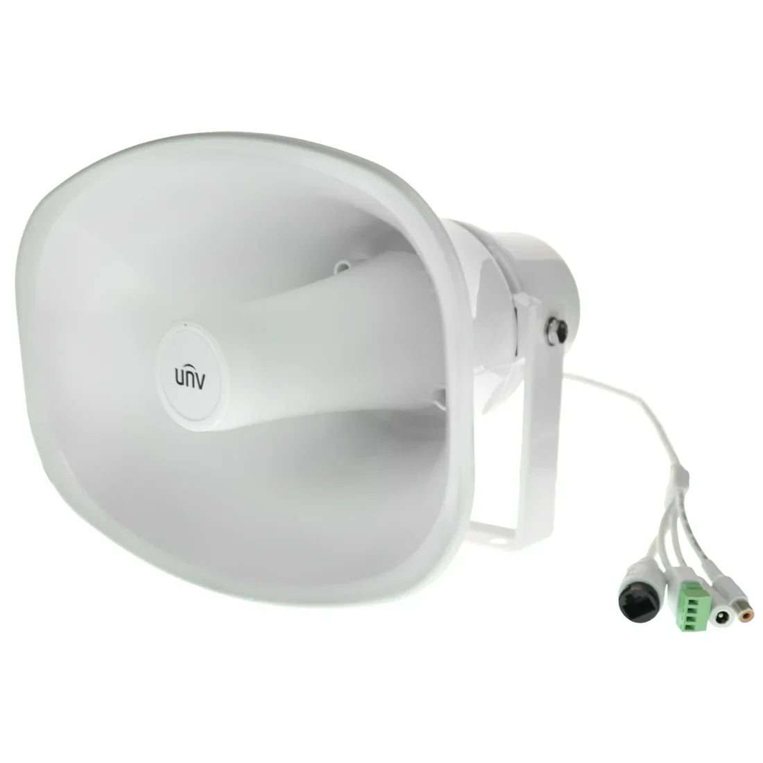 UNV Outdoor IP Loud Speaker w/ Two-Way Audio, PoE, 130 Decibels, 30W